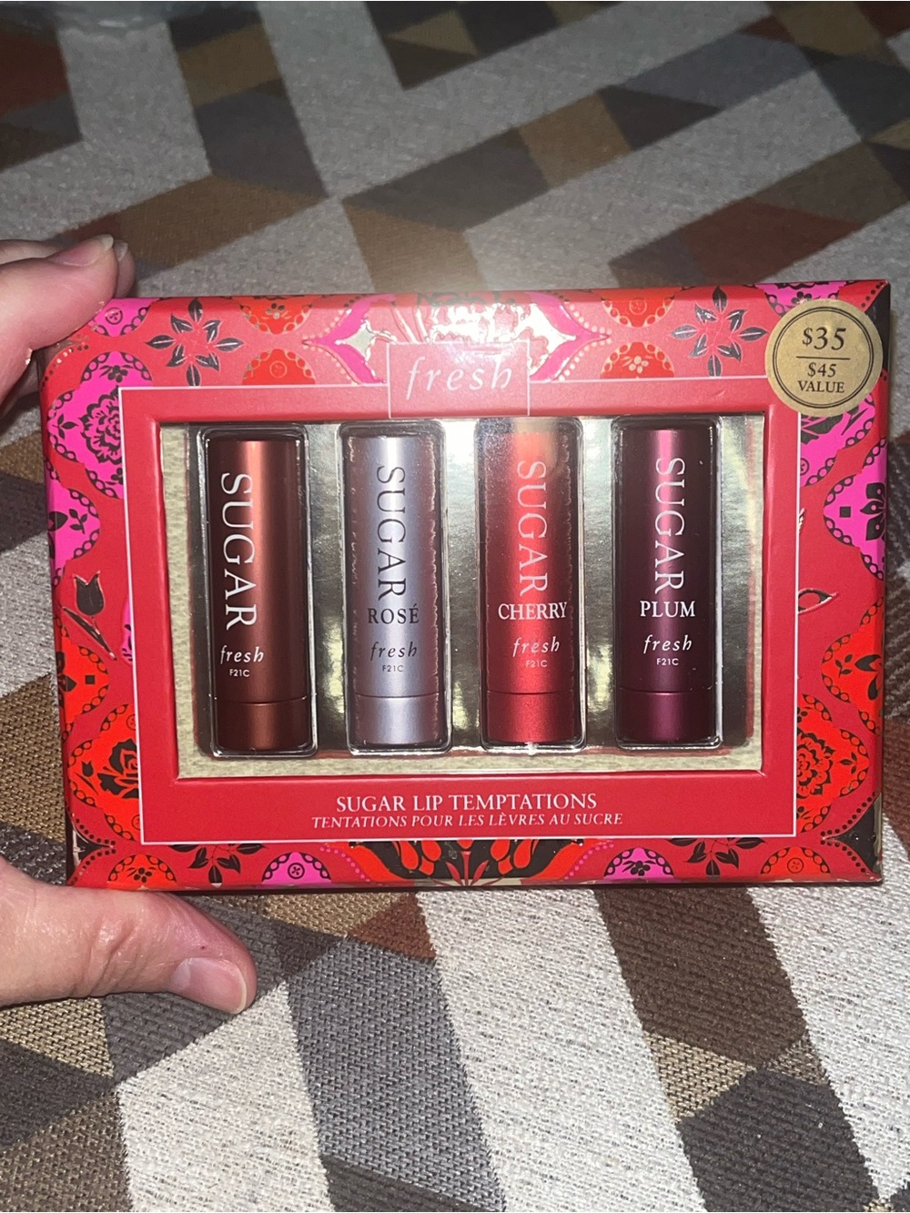 New in box Fresh Sugar Lip Temptations Set